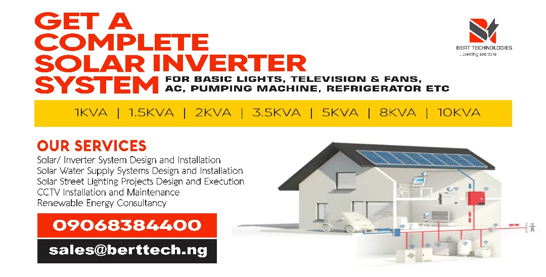 ebaymogoli's tweet photo. @ruffydfire Uninterrupted power supply. Go solar with @berttechng https://t.co/DwTQjBpSjb
