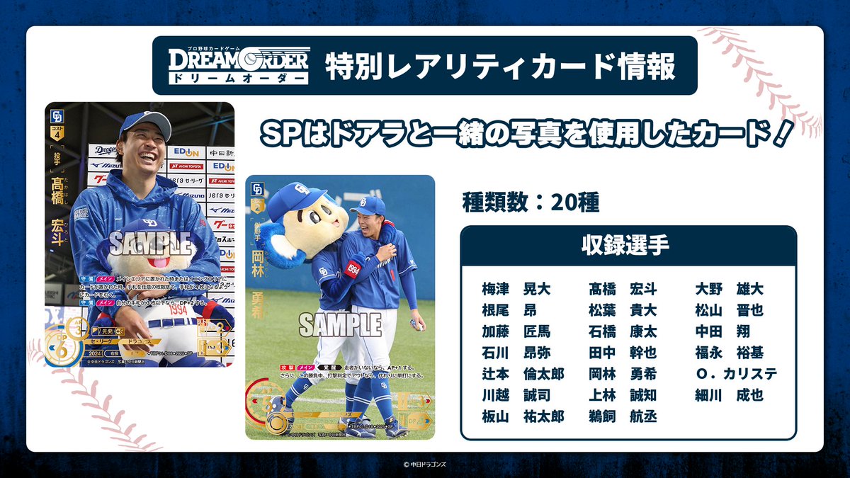 竜の意地」商品情報(2/4)】 4月26日(土)発売！球団ブースター 中日