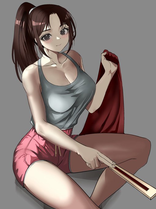 不知火舞、部屋着から早着替えするの良いですね😊
#格ゲーキャラ描こうぜ 