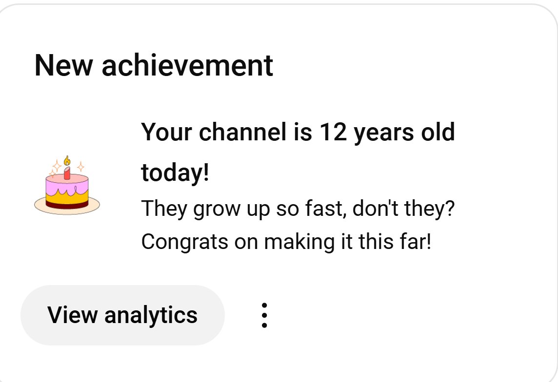 DaTruthDT's tweet image. 12 years ago today I uploaded my first video! Time flies!!!