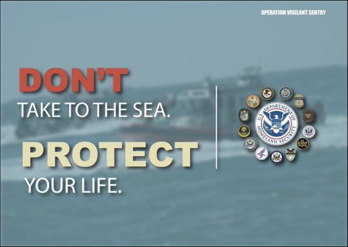 #Breaking The crew of <a href="/USCG/">U.S. Coast Guard</a> Cutter
Vigorous transferred 14 migrants of multiple nationalities to The Bahamas, Sat., following an interdiction by <a href="/CBPAMO/">CBP AMO</a> &amp; #USCG crews of an unlawful, irregular maritime migration attempt near Haulover Inlet, Tues. 

#DontTakeToTheSea 🚫🌊 #OVS