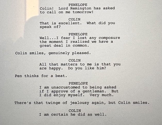 luvsnewts's tweet photo. “That twinge of jealousy again, but Colin smiles” 😭😁 https://t.co/B2s6i4FtkV
