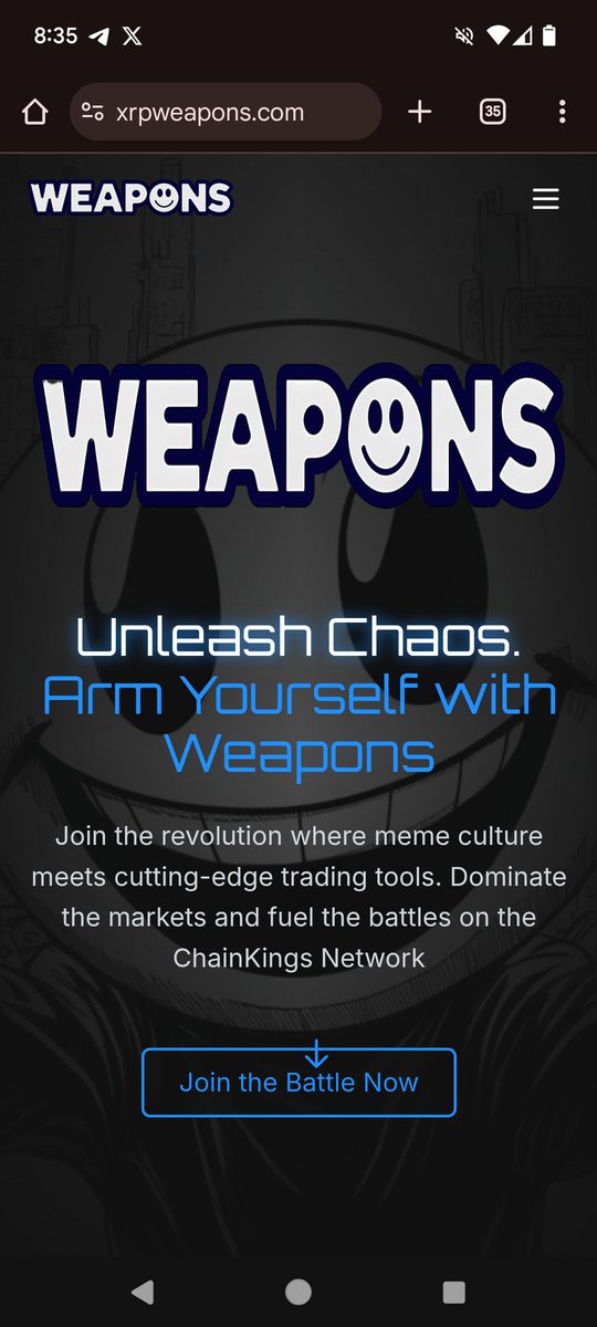 Defi_SB's tweet photo. 🔥🚀#WEAPONS GIVEAWAY!🔥🚀

🏆 Recently launched on $XRP and building #DEFI tools. I'm giving away $25 worth of $WEAPONS to 4 lucky winners!

To Enter:

Follow @Defi_SB and @xrpWEAPONS

RT, Like, comment #WEAPONS and Tag  3 Friends

Winners announced on Monday ⏳
Good Luck! 🍀 https://t.co/psy7MGeTtu
