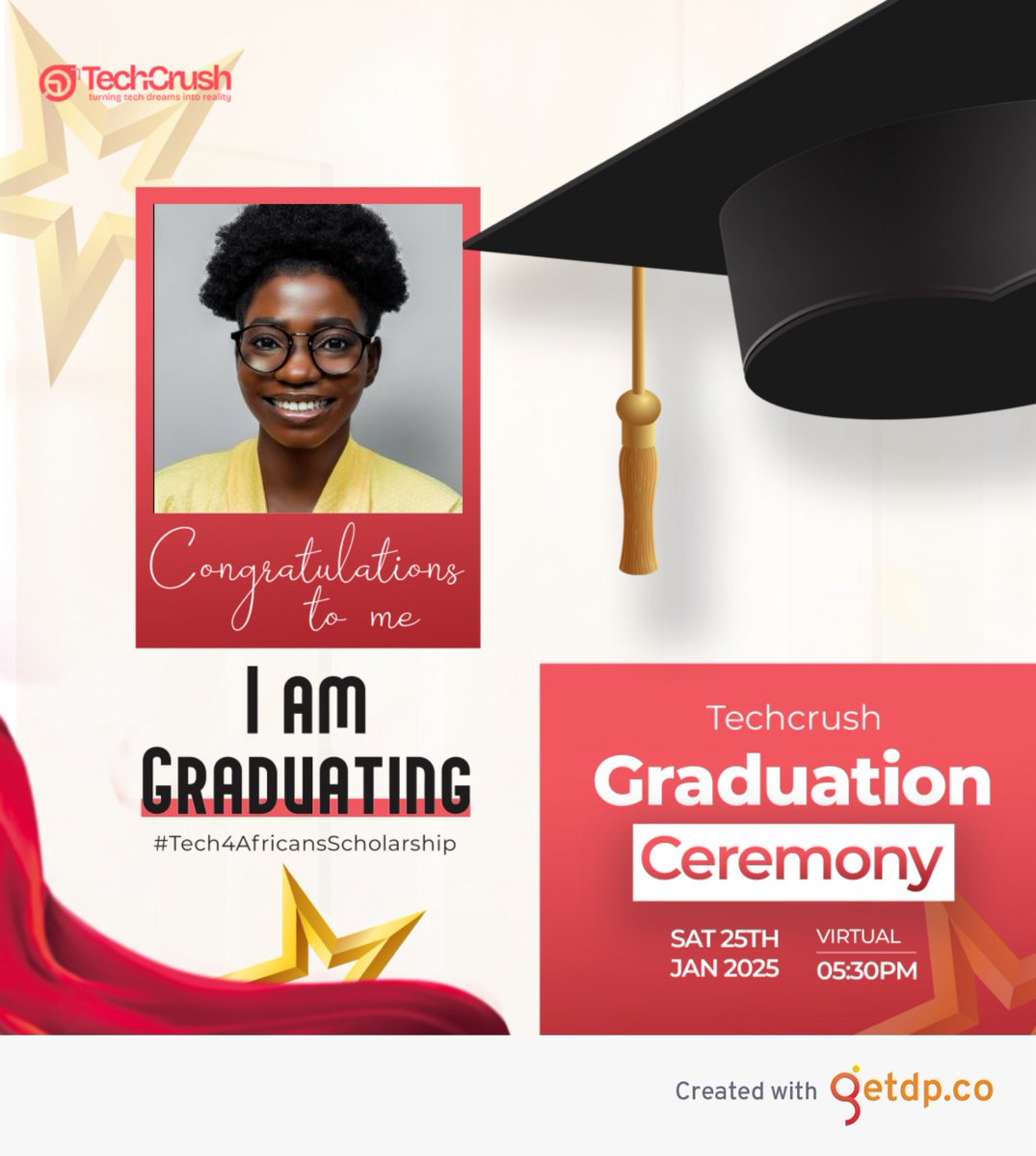 LydiaAkinboade's tweet photo. It’s graduation o’clock, and I’m so excited to have completed this program! This journey has been such a game-changer for me. I’ve learned a lot and found new ways to tackle challenges in my projects.  

A big thank you to my tutor Joshua Opaleke @JoshOpaleke , you’ve been https://t.co/arB27ek5Ea