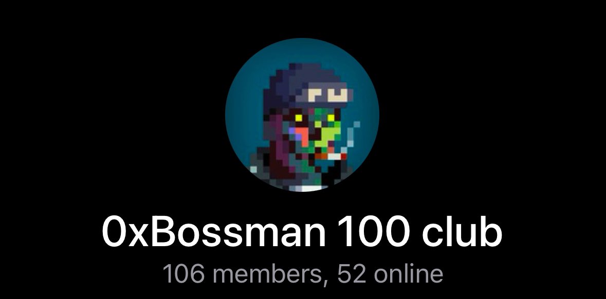 0xBossman's tweet photo. **10 PRIVATE GROUP SPOTS OPEN**

We’ve caught basically every single runner in the last week

Tell me why I should invite you? 

What will YOU contribute? 

👀 https://t.co/L0qsh6mzMv