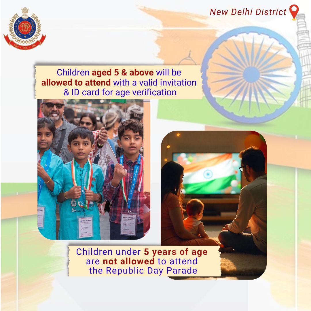 REPUBLIC DAY CELEBRATIONS – 2025

Please follow these guidelines to ensure a smooth and enjoyable experience for everyone. Your cooperation is greatly appreciated!

#RepublicDay2025