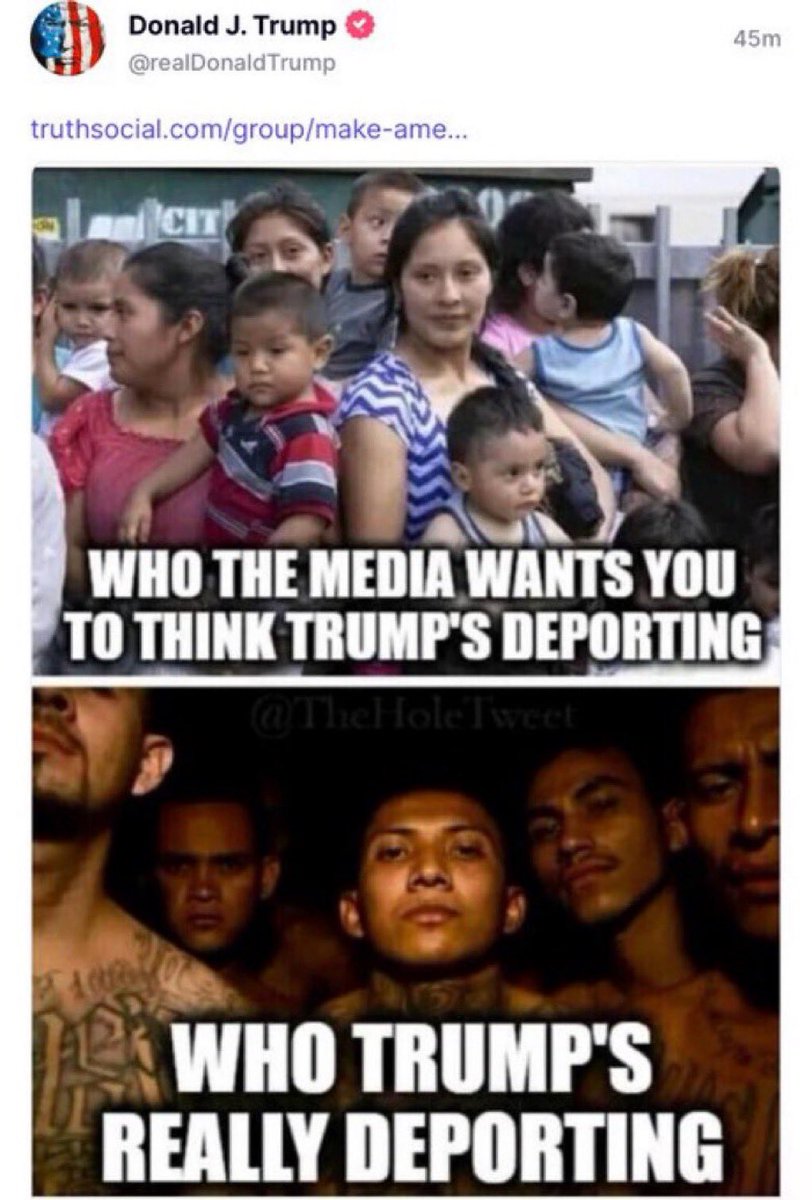 TacticalEdge (@edgee50124) on Twitter photo <a href="/realDonaldTrump/">Donald J. Trump</a> A lot of people are saying that Trump deportation plan is not good.
Because they have been tricked into believing that Trump is going to deport the good people.
Well you are wrong.
This is what Trump is really going to deport. <a href="/realDonaldTrump/">Donald J. Trump</a> A lot of people are saying that Trump deportation plan is not good.
Because they have been tricked into believing that Trump is going to deport the good people.
Well you are wrong.
This is what Trump is really going to deport.