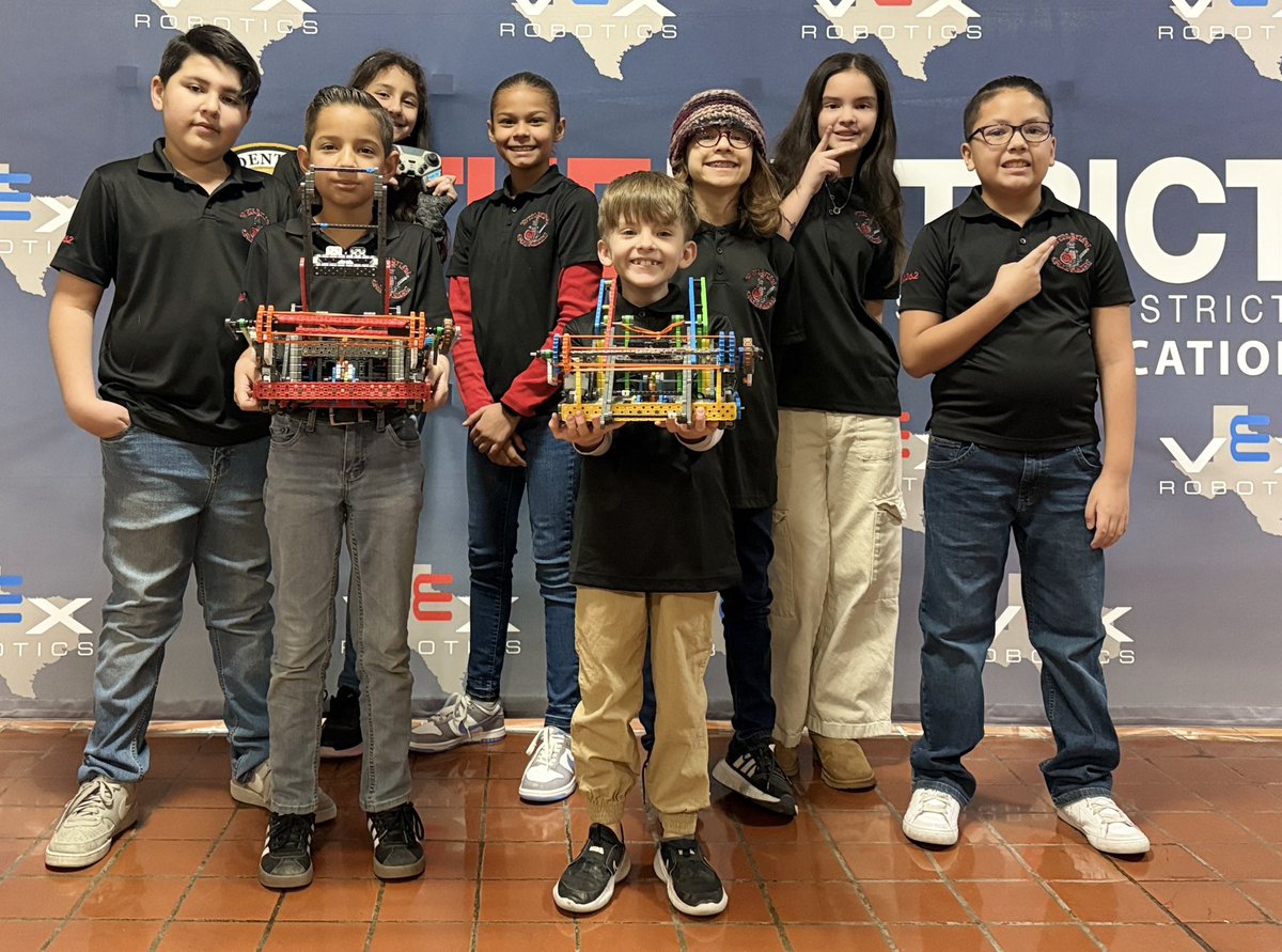 A day of VEX IQ Robotics elementary tournament <a href="/YsletaISD/">Ysleta ISD</a> good luck to all our YISD schools.  So proud of our <a href="/TierraDelSol_ES/">Monica Triplett</a> teams.