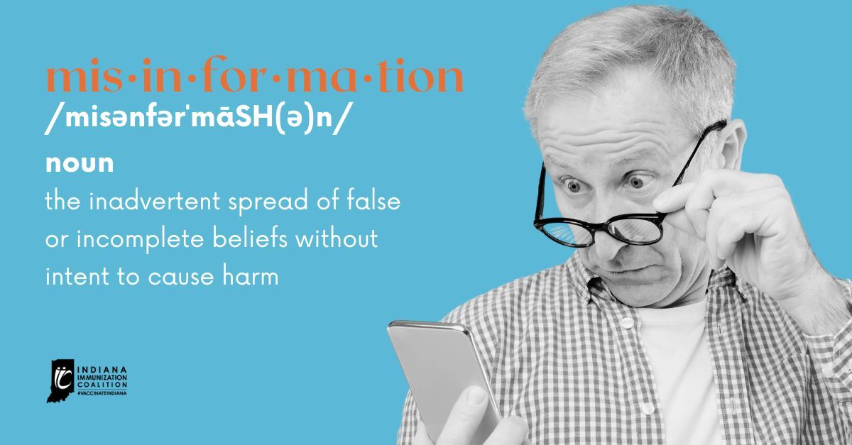 There is misinformation about vaccines everywhere, but the fact is that vaccines are well-studied, safe, and your best defense against disease. If you have questions about vaccines, please speak with a healthcare provider.