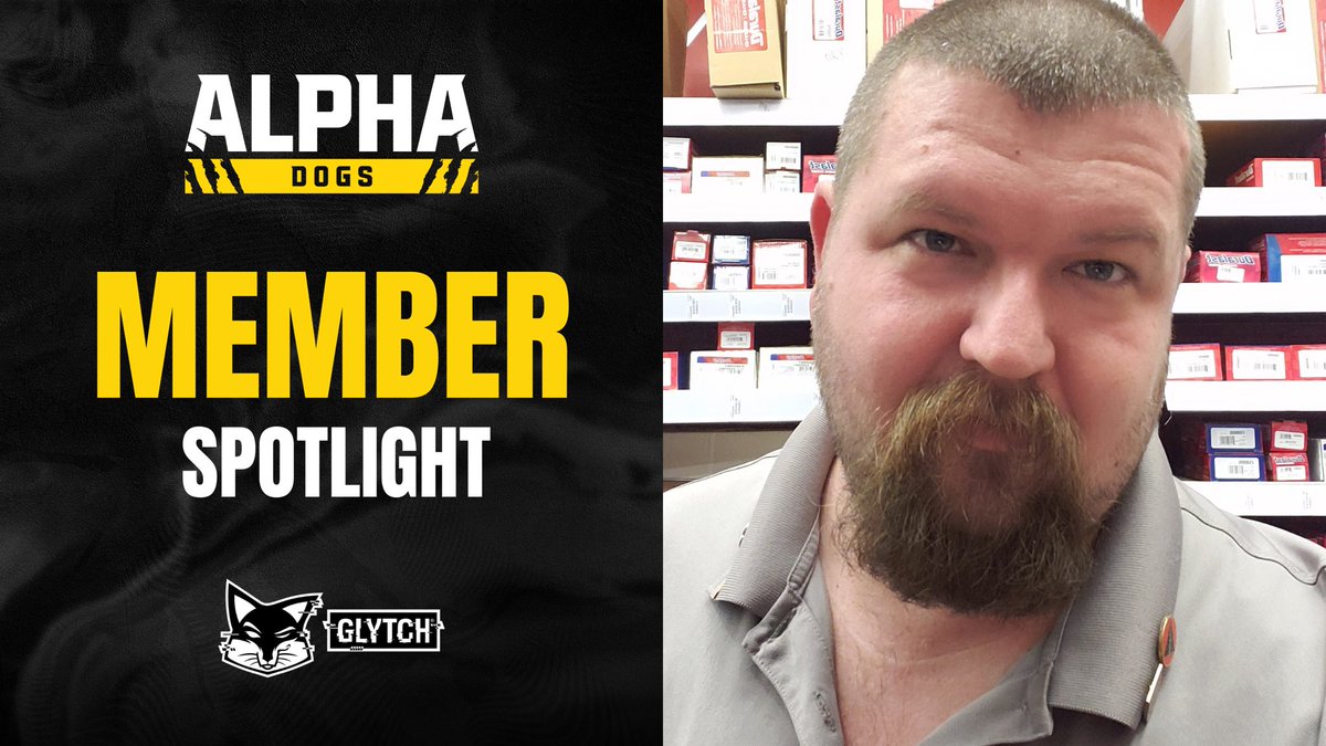 AlphaDogsGG's tweet photo. “After joining, I saw how amazing this community is and all the good they wanted to do. I knew once I felt better, I wanted to be here to help others.”

Member Spotlight | @ThePsychoOne863
