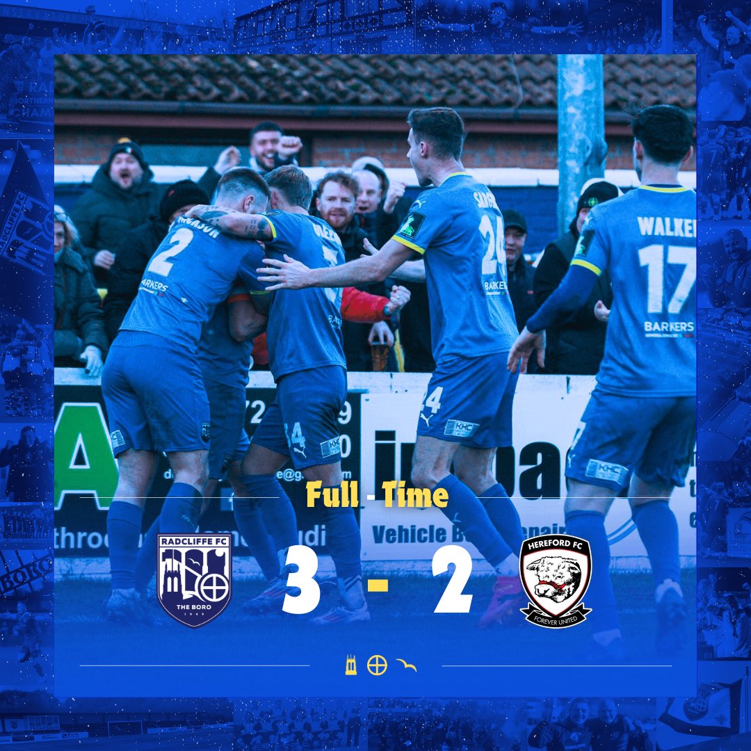 Radcliffe FC tweet media