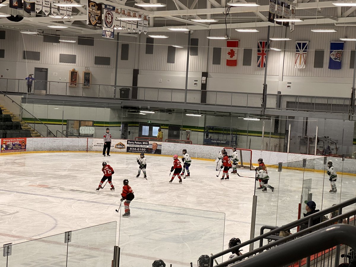 Checking out the Robert French Memorial Tournament in CBS  - full line up of girls hockey today!!