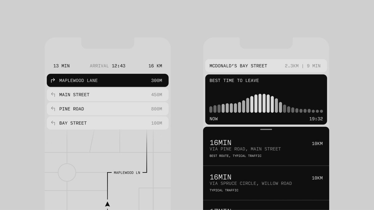 leomrky's tweet photo. minimalist navigation app https://t.co/i2bh1KHA2B