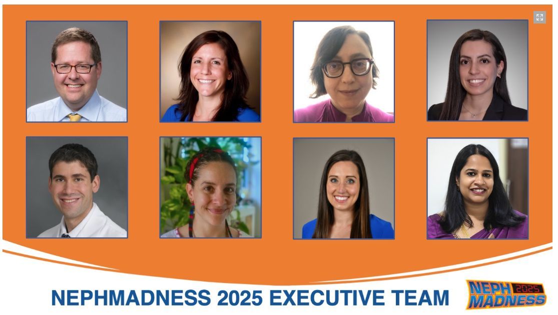 AJKD (@ajkdonline) on Twitter photo Are you ready for #NephMadness 2025? Check out this year's Executive Team on the #AJKDBlog as you eagerly await March 1....
bit.ly/3PIJRhI (FREE)
<a href="/NephMadness/">NephMadness</a> <a href="/catochita/">Ana Catalina</a> <a href="/anna_burgner/">Anna Burgner MD MEHP</a> <a href="/Elena_Cervants/">Elena Cervantes</a> <a href="/jrkott27/">Jeff Kott</a> <a href="/krithicism/">Krithika Mohan</a> <a href="/Nephro_Sparks/">Matthew Sparks, MD</a> <a href="/KidneyWars/">NoWars</a> <a href="/d_r_waguespack/">Dia Waguespack</a> Are you ready for #NephMadness 2025? Check out this year's Executive Team on the #AJKDBlog as you eagerly await March 1....
bit.ly/3PIJRhI (FREE)
<a href="/NephMadness/">NephMadness</a> <a href="/catochita/">Ana Catalina</a> <a href="/anna_burgner/">Anna Burgner MD MEHP</a> <a href="/Elena_Cervants/">Elena Cervantes</a> <a href="/jrkott27/">Jeff Kott</a> <a href="/krithicism/">Krithika Mohan</a> <a href="/Nephro_Sparks/">Matthew Sparks, MD</a> <a href="/KidneyWars/">NoWars</a> <a href="/d_r_waguespack/">Dia Waguespack</a>