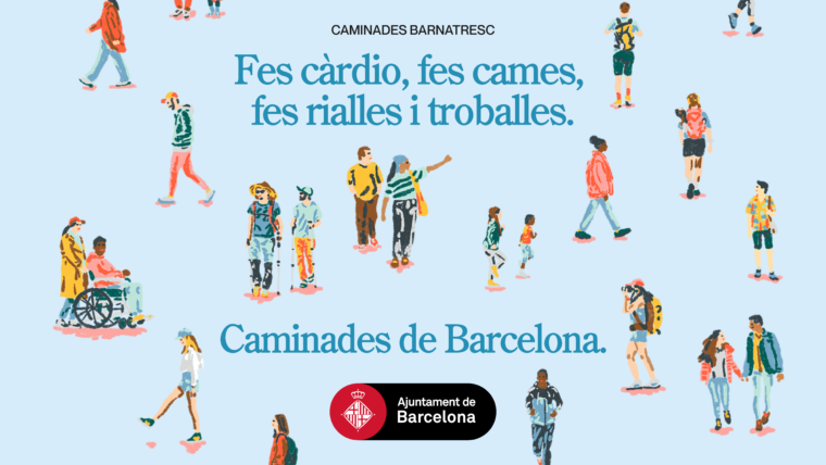 🏃‍♀️🏃 Tornen les caminades de Barcelona!

El pròxim 26 de gener, Barnatresc organitza una ruta pel districte de <a href="/Bcn_SantMarti/">Districte de Sant Martí</a> amb un recorregut de 12,6 km i una durada aproximada de 3 hores i 30 minuts.

La participació és gratuïta!

Més informació:
barcelona.cat/infobarcelona/…