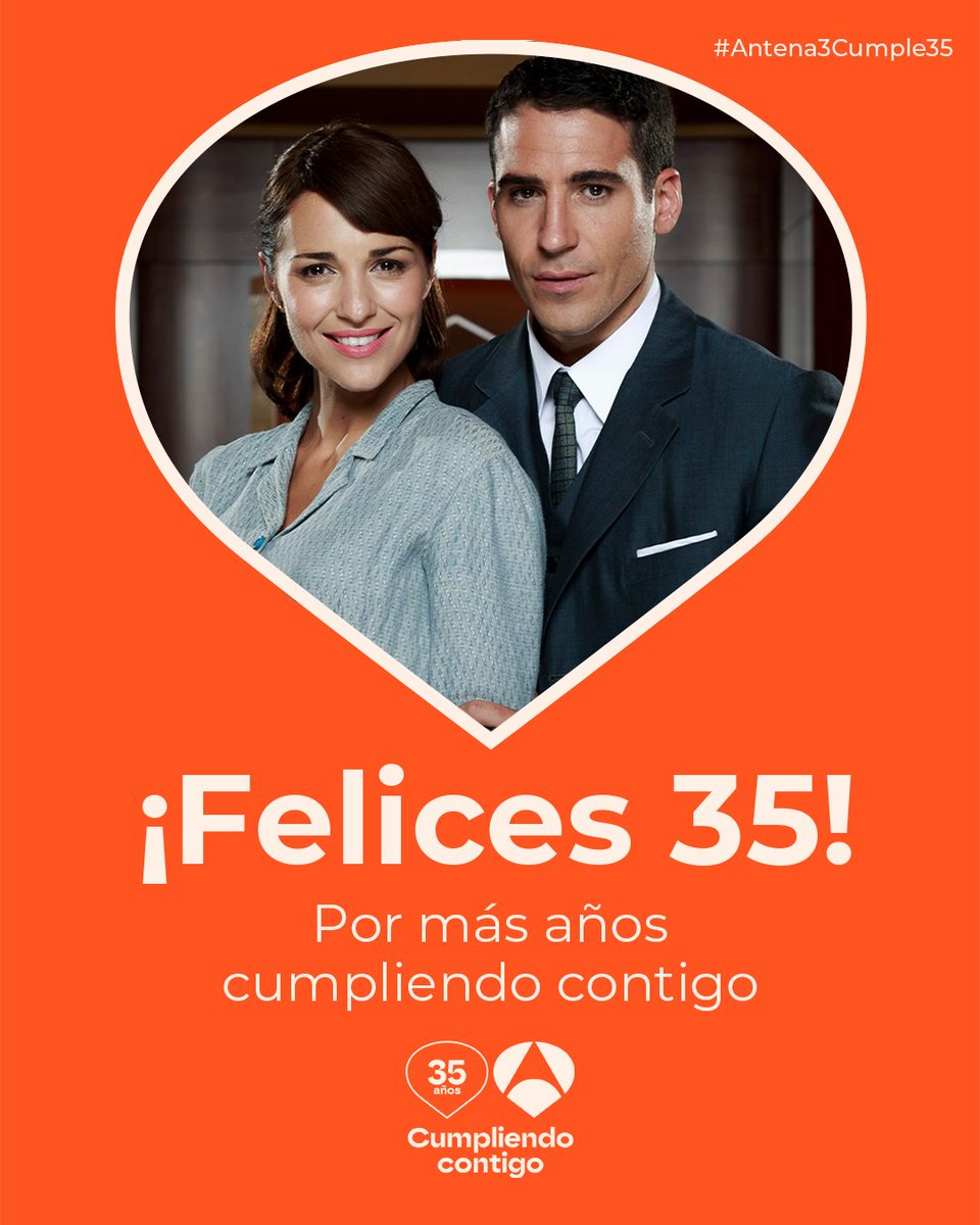 Suave como la seda e icónico como las Galerías Velvet. 

¡Así han sido estos 35 años a vuestro lado! Felicidades, <a href="/antena3com/">Antena 3</a> #Antena3Cumple35