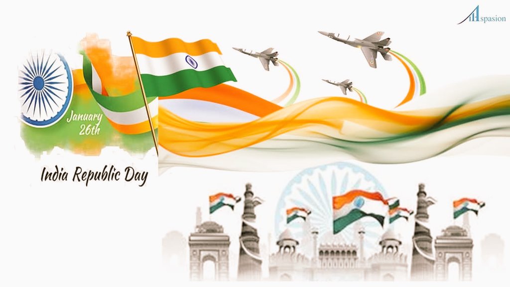 Aspasion's tweet photo. Wishing every #Indian - Happy #RepublicDay ! #26thJanuary2025 https://t.co/P94KAjGLMs