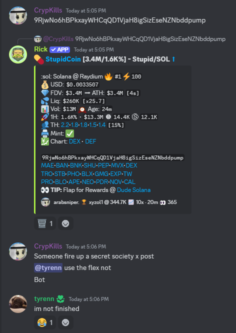 Secret Society tweet media