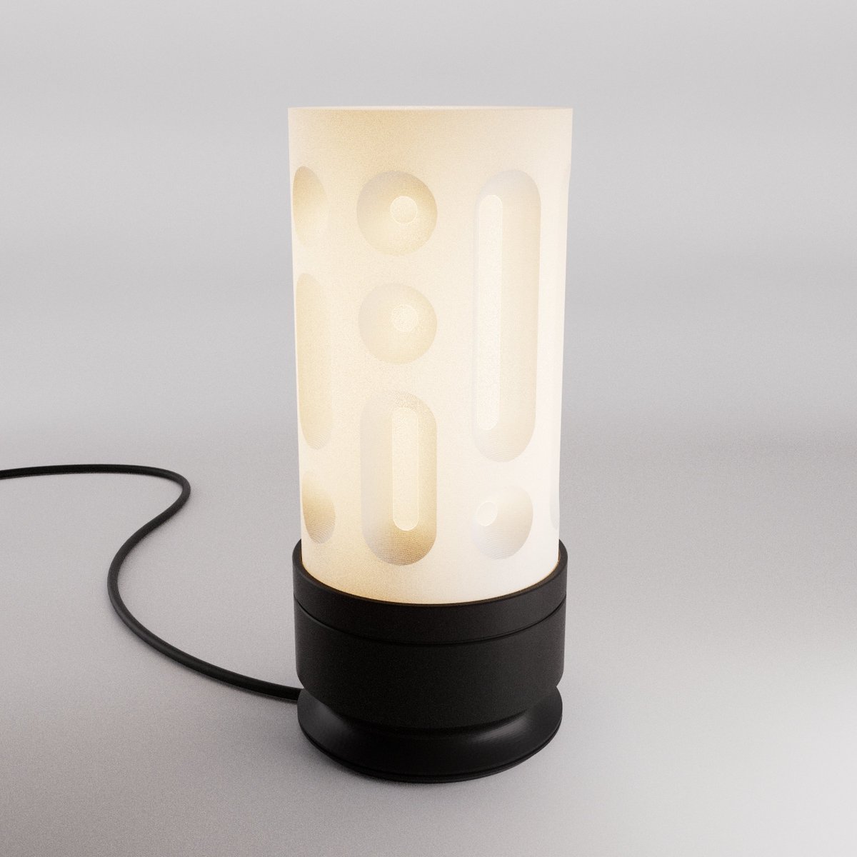 we going brown or black base on this lamp?