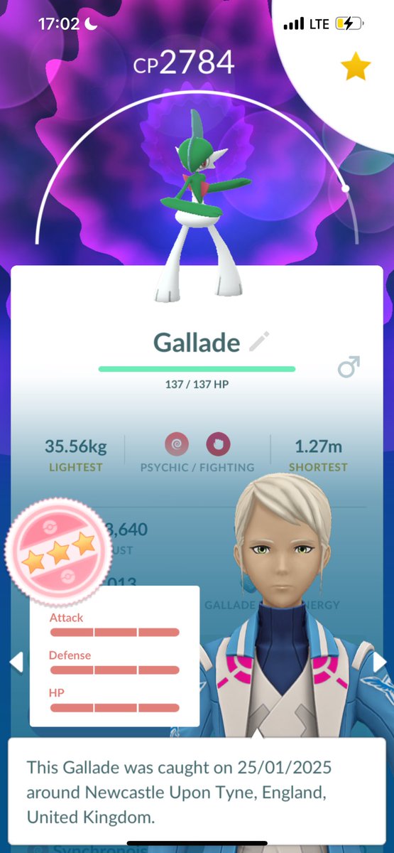 NoynamoJr's tweet image. Mega couple 
#raltscommunityday #PokemonGOCommunityDay 
#PokemonGO 
#Pokemon #ralts #gardevoir #gallade #mega