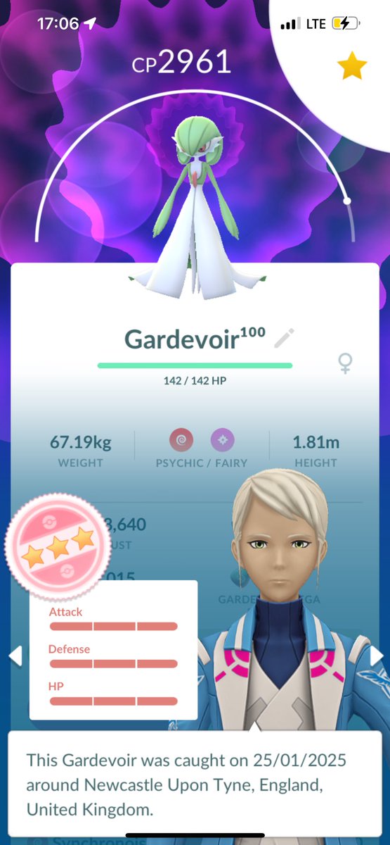 NoynamoJr's tweet image. Mega couple 
#raltscommunityday #PokemonGOCommunityDay 
#PokemonGO 
#Pokemon #ralts #gardevoir #gallade #mega