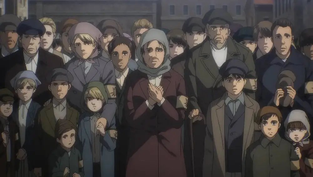 DMCO04's tweet photo. Mucho se habla de que a los humanos con Quirk raros los tratan mal, que si a los mutantes de Marvel los tratan peor.

Mientras que los de SNK llevan cientos de años viviendo el holocausto solo por ser de una raza donde 9 pueden volverse gigantes. https://t.co/RqwbQfErG2