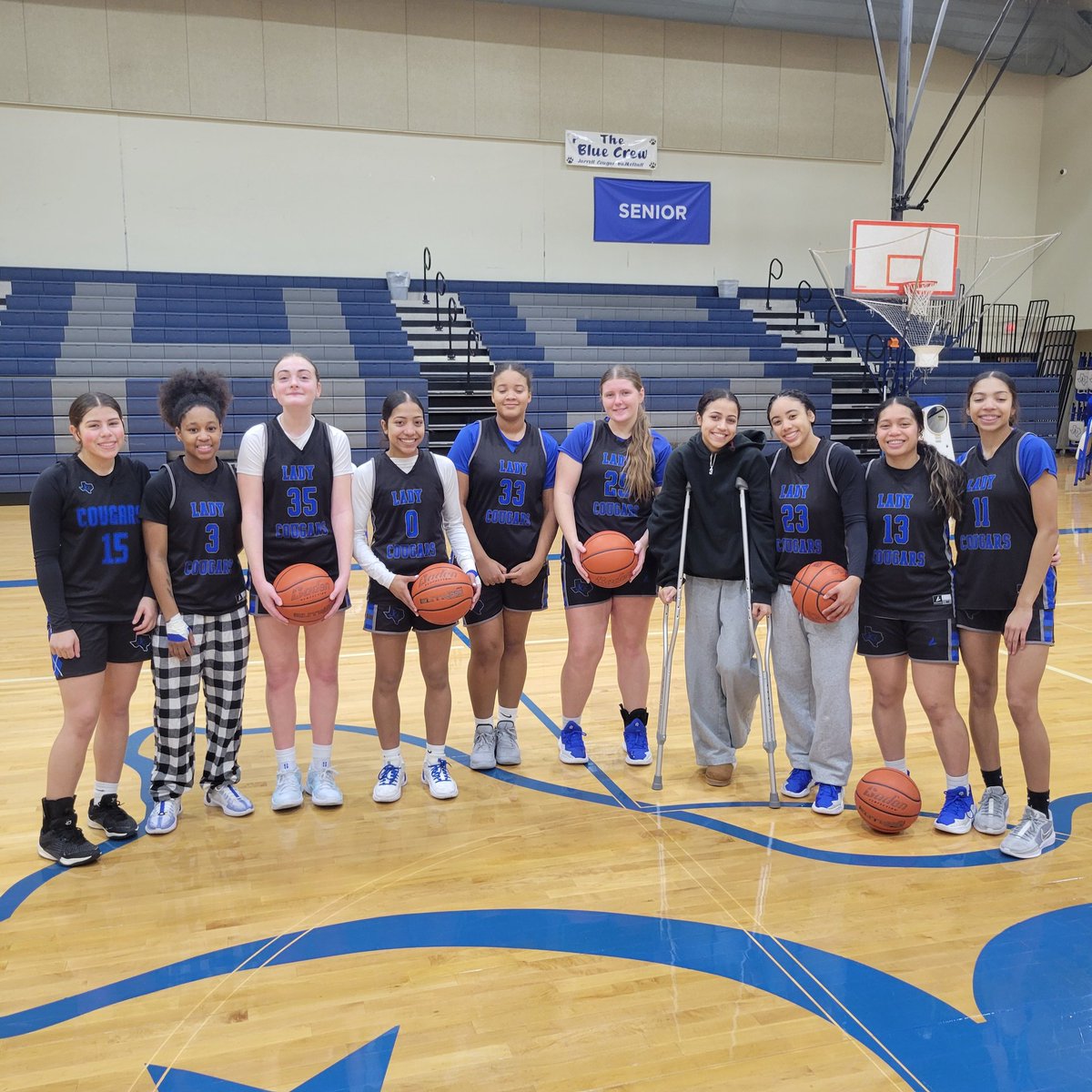 Proud of this group of young ladies right here. They secured a playoff spot last night for the 16th year in a row, and were back in the gym early this morning. <a href="/coachahaire/">Alan Haire</a> <a href="/LadyCougar_JHS/">Lady Cougar Athletics</a>