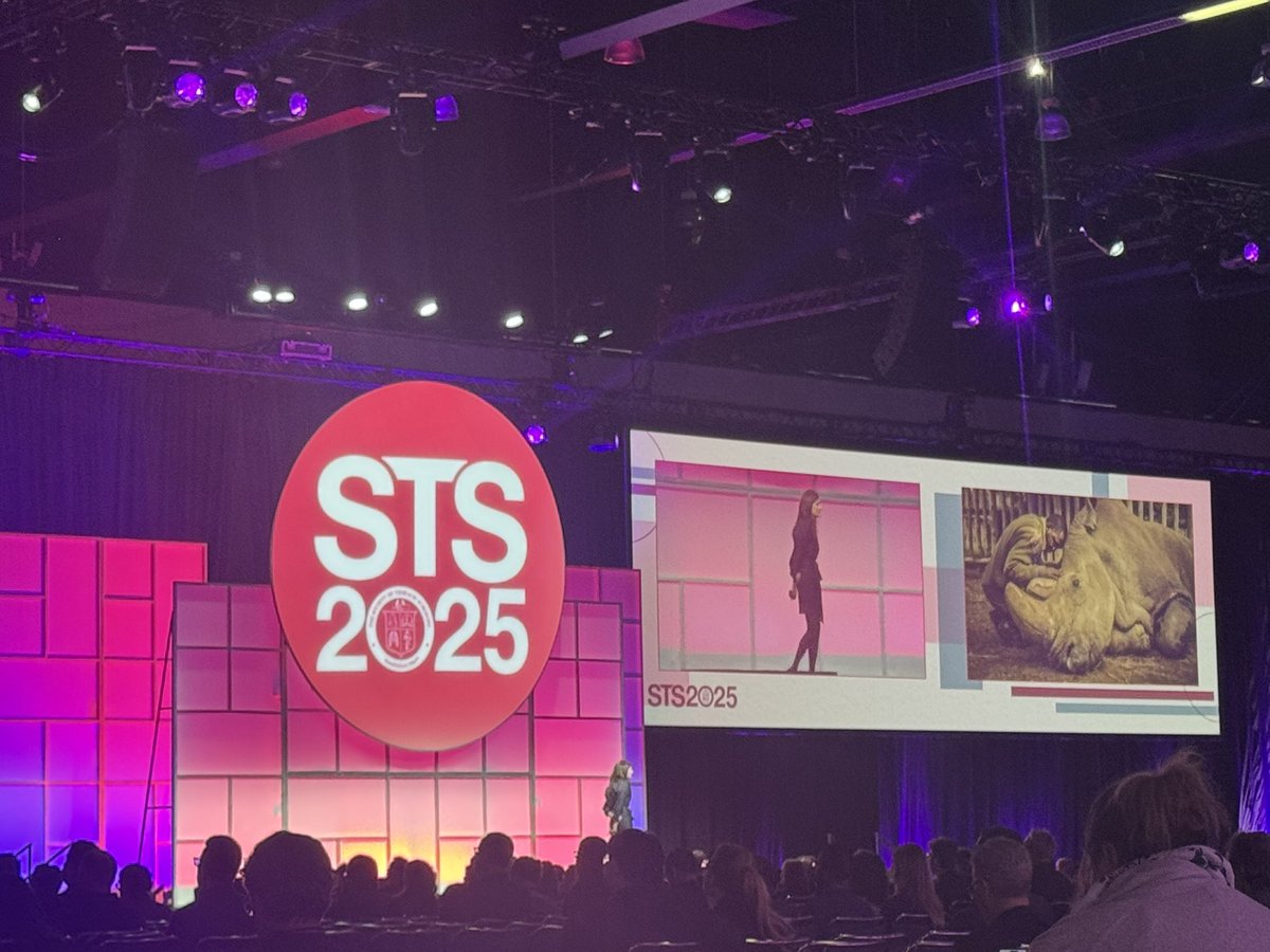 Mujtaba Mubashir, MD (@mmubashirmd) on Twitter photo Fantastic Vivian Thomas lecture by Amy Vitale at #STS2025, discussing conservation of endangered rhino species, ongoing efforts and moving stories. <a href="/NatGeo/">National Geographic</a> <a href="/STS_CTsurgery/">The Society of Thoracic Surgeons</a> <a href="/bethisraellahey/">Beth Israel Lahey Health</a> Fantastic Vivian Thomas lecture by Amy Vitale at #STS2025, discussing conservation of endangered rhino species, ongoing efforts and moving stories. <a href="/NatGeo/">National Geographic</a> <a href="/STS_CTsurgery/">The Society of Thoracic Surgeons</a> <a href="/bethisraellahey/">Beth Israel Lahey Health</a>