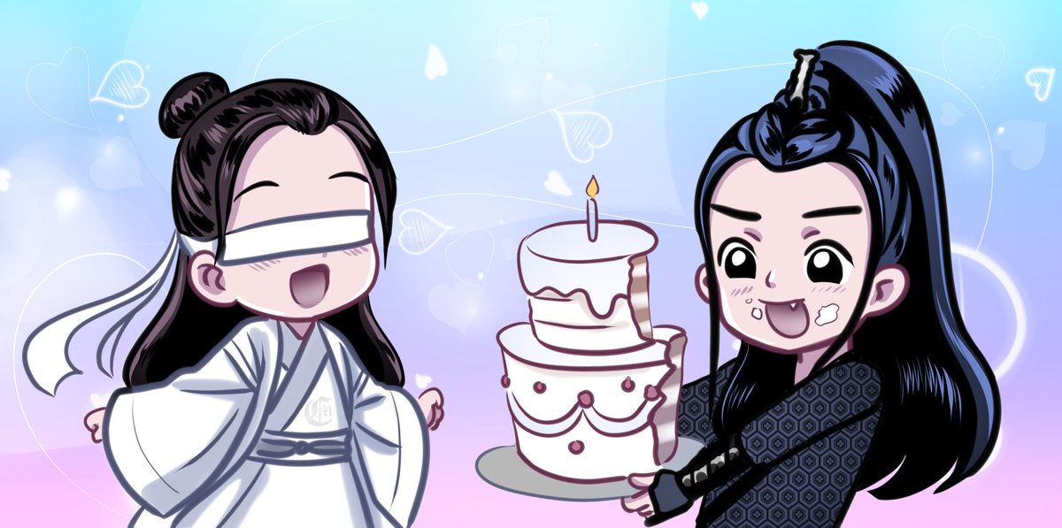 Happy Birthday #XiaoXingChen 
#Chibi  #xuexiao edition
#MDZS  #mdzsfanart #theuntamed #xueyang