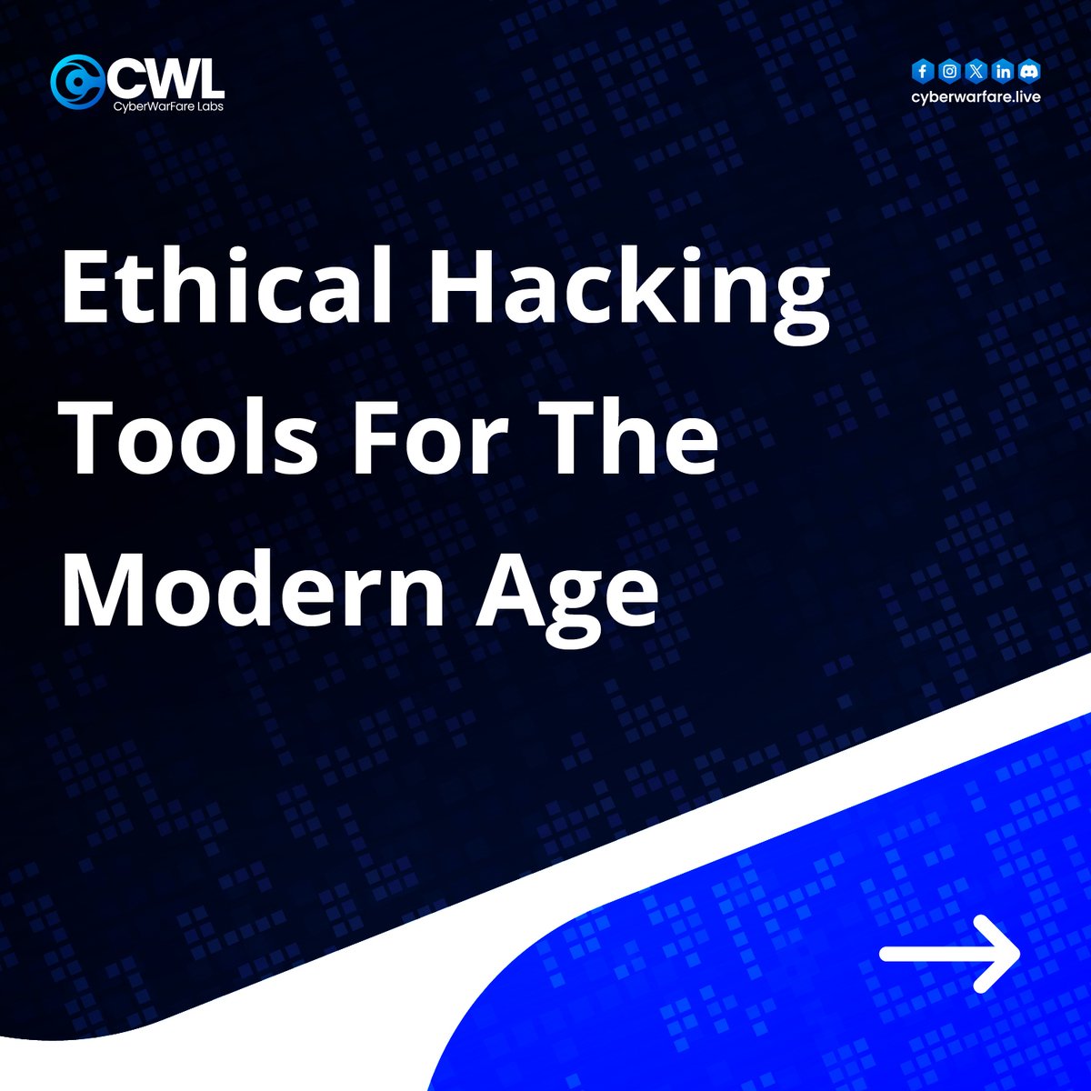 cyberwarfarelab's tweet image. Explore the latest ethical hacking tools and gain the skills to secure the digital age. Learn, hack, and protect! 💡
👉 Join our courses today: cyberwarfare.live
#LearnEthicalHacking #CyberSecurityCourses #EthicalHacker #CWL
