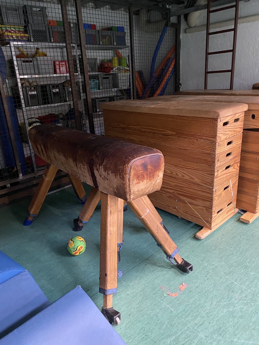 “At the German women’s cricket team coaching day, I came face-to-face with my old PE nemesis: the vaulting horse. 🐴 It’s been years, but the memories of awkward leaps and terror live on! Anyone else have gym gear that still haunts them? #Throwback #PENightmares #cricketmatters