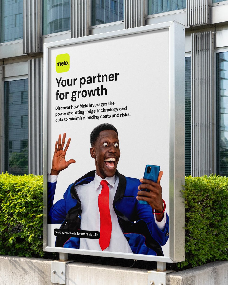 iSupremeCo's tweet photo. To help Melo bridge the funding gap for underserved entrepreneurs and become Africa’s leading financial services provider for FMCGs, we refined their logo and built a bold, cohesive identity that reflects trust, innovation, and empowerment.
#DesigningTheFuture
#iSupremeDesign https://t.co/L4Umj0hENU