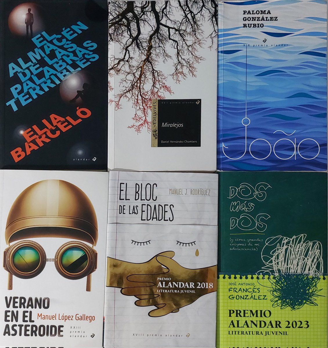 Parte del plan lector de este curso en <a href="/MaristasMalaga/">Maristas Málaga</a> lo disfrutaremos con estas historias de <a href="/Edelvives/">Edelvives</a>, gracias  a <a href="/elia_barcelo/">Elia Barceló</a>, Daniel Hernández Chambers,  <a href="/PalomaGlezRubio/">Paloma González Rubi</a>,  Manuel J. Rodríguez,  <a href="/m_lopezgallego/">Manuel López Gallego</a>  y <a href="/francs_a/">José Antonio Francés</a>