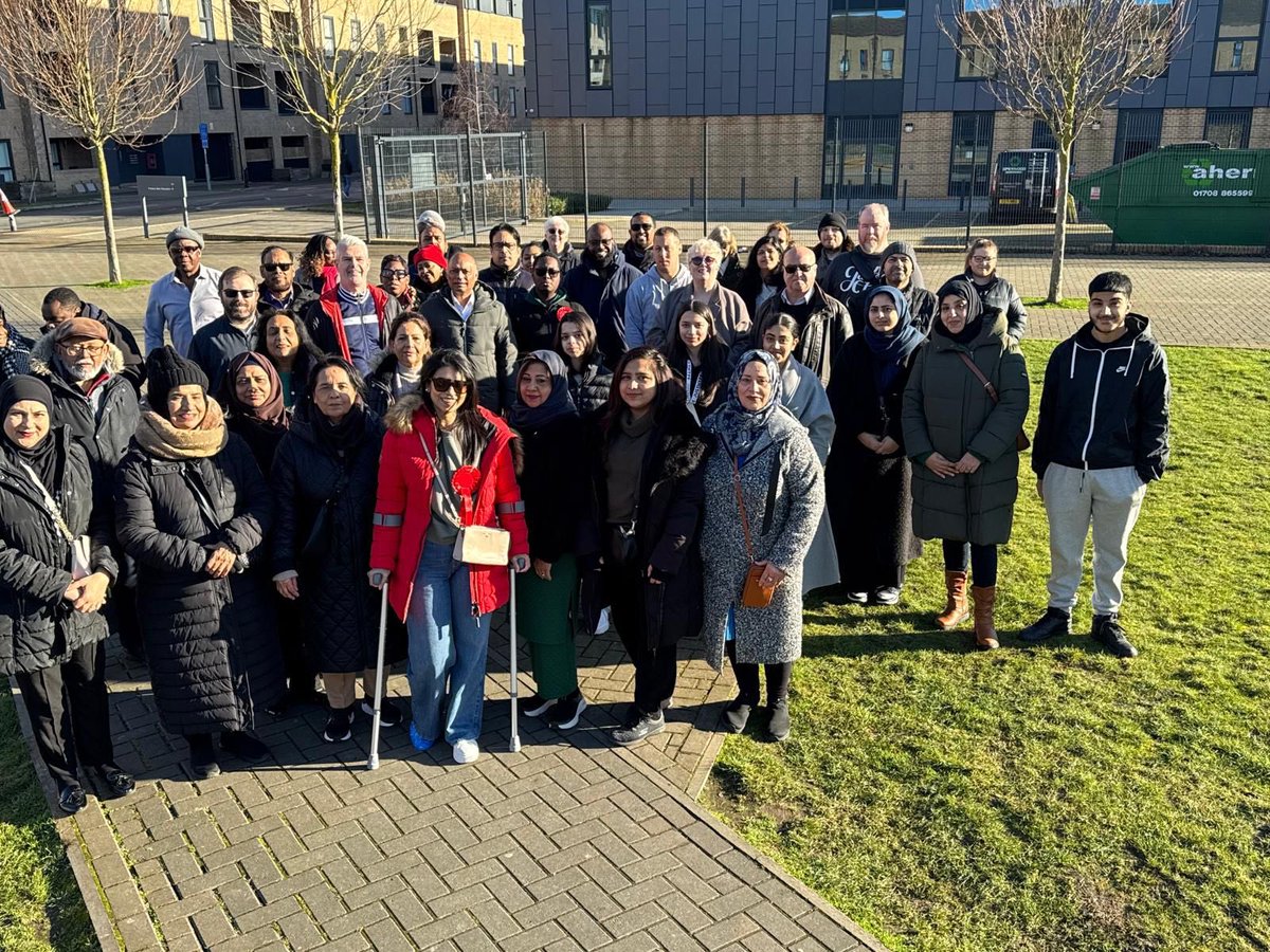 Great launch for Rubina this morning. 20/02 is the By-election date. Rubina is local,  and will be an amazing Labour Councillor. Very positive on the doors.