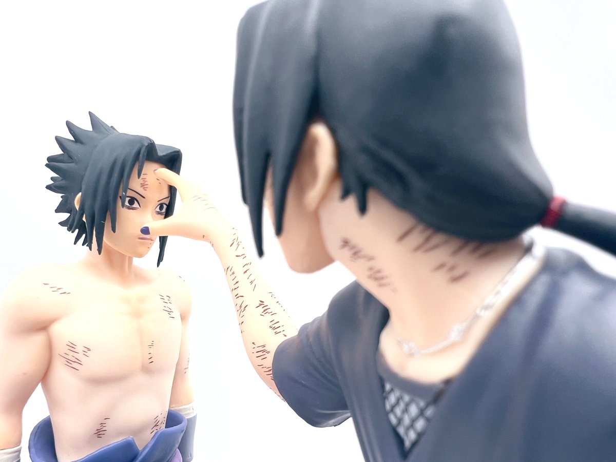 一番くじ NARUTO 心を写す赤き瞳 ラストワン賞 うちはサスケ&うちは