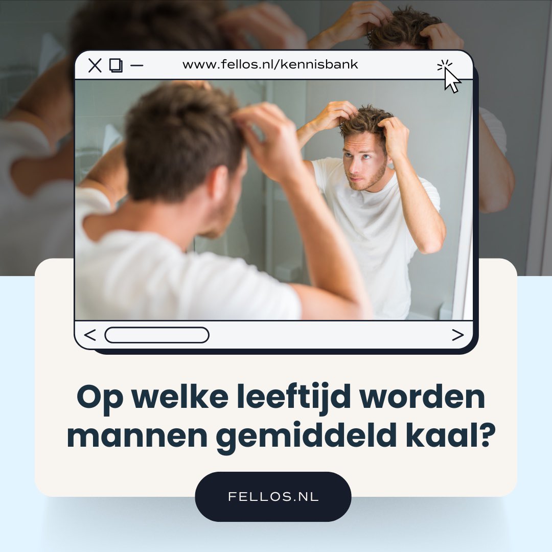 Zit er een vast patroon in hoe je kaal wordt? En is te voorspellen wanneer je kaal wordt? Op deze en meer van dit soort vragen geeft Drs. Doerga antwoord in haar artikel. 

Lees het hier: fellos.nl/kennisbank/op-…
