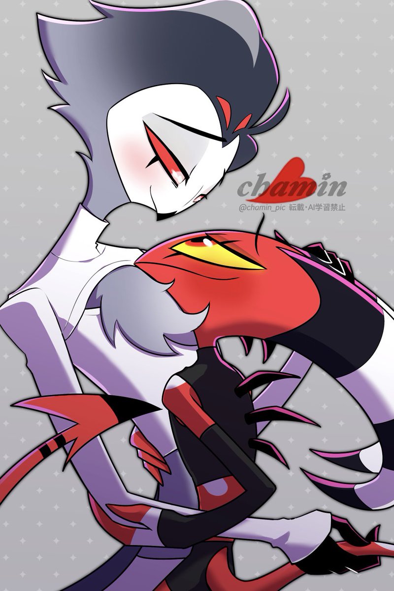 chamin_pic's tweet photo. Lovers❤️
#stolitz #HelluvaBossFanart #HelluvaBoss https://t.co/NrPzul2Ico