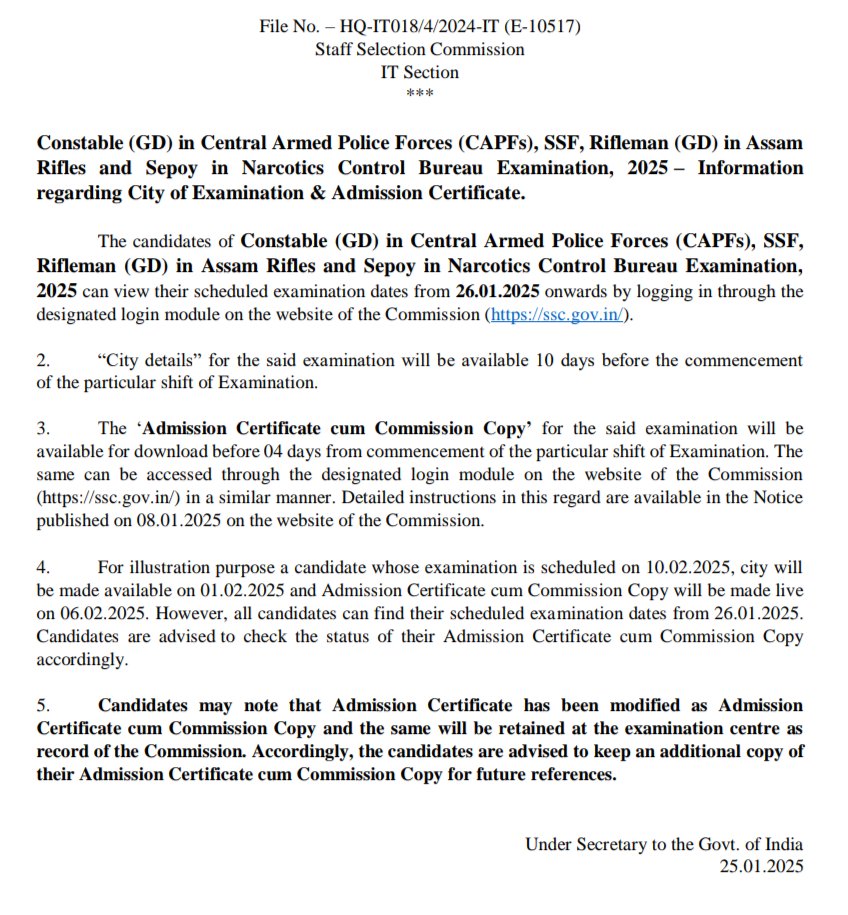 GreaThings91's tweet image. #ssc #GreaThings #sscupdates #sscnews #constable