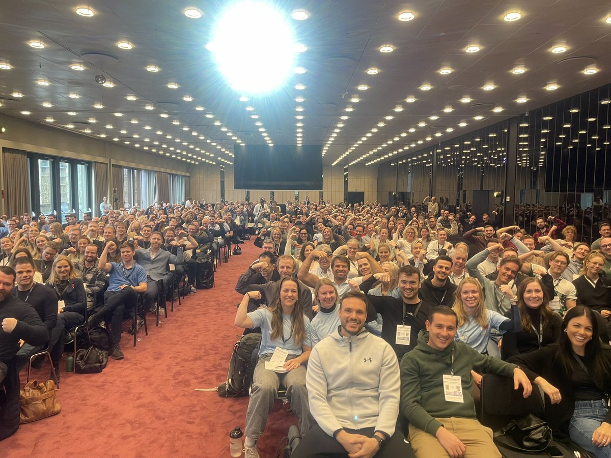 What an awesome turnout for my keynote at the Sportkonges conference in Copenhagen . Honored for the invitation to speak 💪🏽