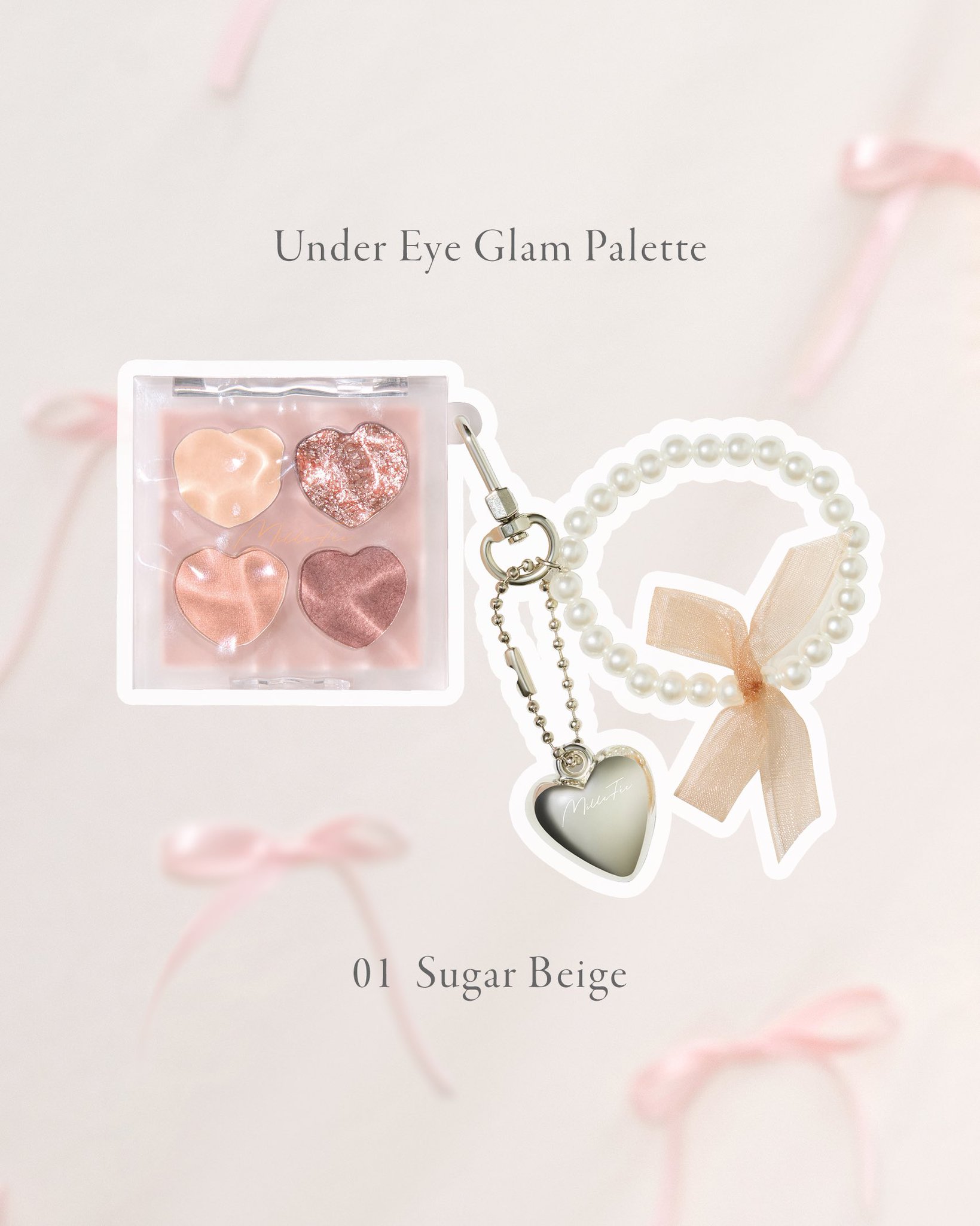 DreamyぷくぷくRibbonクリップSet Dreamy Pukupuku Bow Clip Set by Angelic Pretty