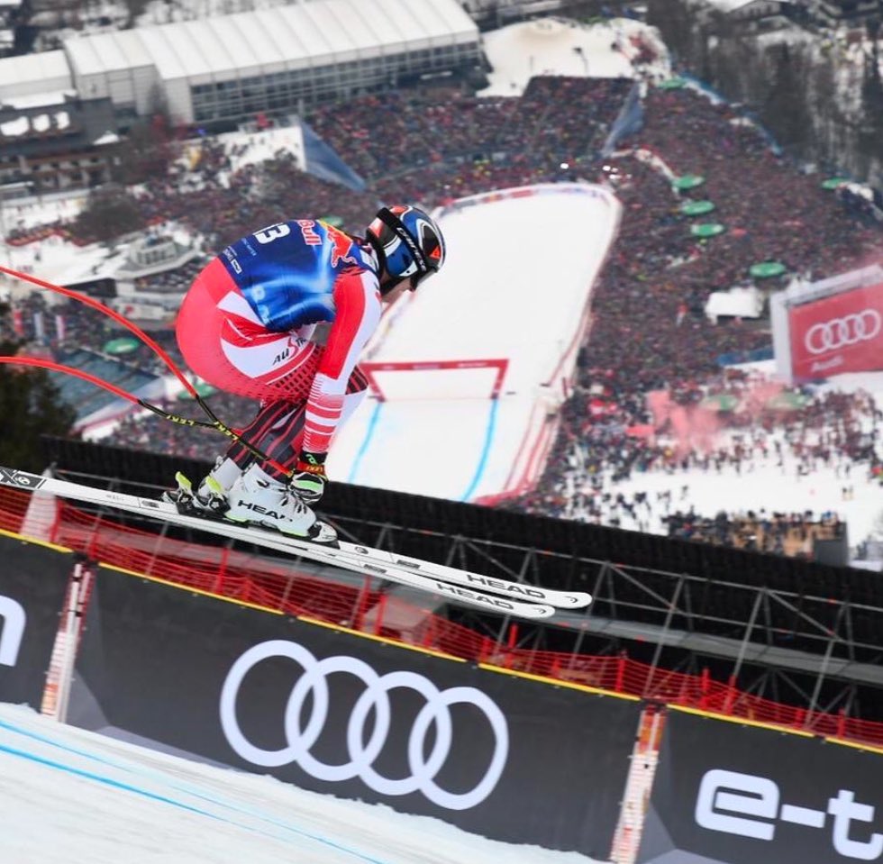 We are on NBC today at 12:30pm EST with the Super Bowl of Alpine Skiing.  The Hahnenkamm in Kitzbuhel. Biggest race, best party.  The lungs and the liver are pushed to the limit. <a href="/nbcsports/">NBC Sports</a> <a href="/nbcolympics/">NBC Olympics & Paralympics</a> @hahnenkammrennen