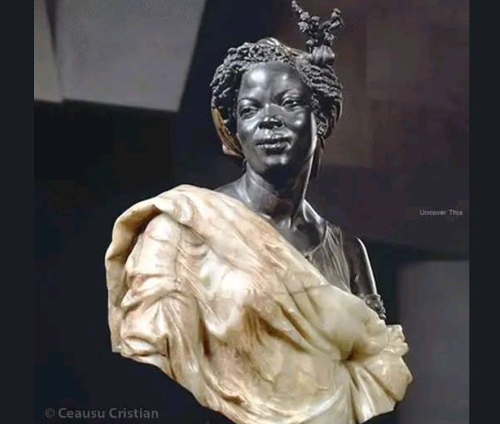 OpenSky_News's tweet photo. Back in the late 1st century BC, there was this incredible black queen named Amanirenas who led the Kushite army in a fierce battle against the Roman Empire. This showdown lasted five long years, from 27 BC to 22 BC, and thanks to her amazing skills, she stopped the Romans from expanding their territory into Kush, keeping her kingdom independent and strong. The Kingdom of Kush was located just south of Egypt, what we now know as Sudan.

Queen Amanirenas, who ruled from 40 BC to 10 BC, was totally fearless and known for her bravery, even after losing an eye in a fight. To show her power, she buried the head of a statue of Augustus Caesar under her temple, which was a bold way of telling her people they could walk all over Rome! With her leadership, she protected her kingdom and made sure the Romans didn’t get any further in their invasion. In one memorable moment, she even sent arrows to the Roman ruler, saying they could be a gesture of peace or a warning if he chose to challenge her. In the end, the Romans decided to back down and agreed to a peace deal, which started a time of prosperity for Kush under her rule.
