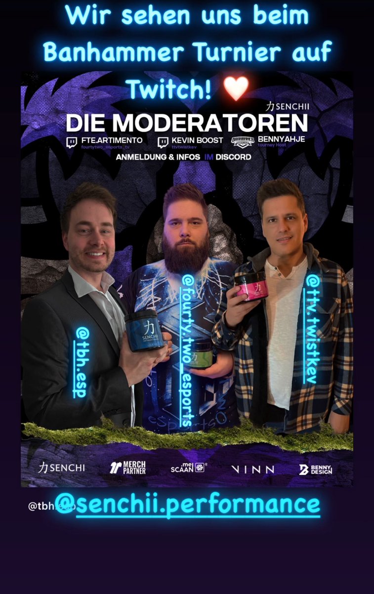 Was macht ihr am 21/22.02.2025? Richtig! Die Streams pushen und supporten ❤️