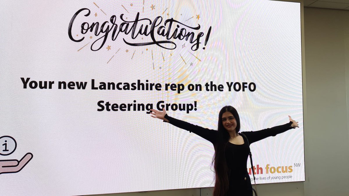 Congratulations to our BwD Youth Forum member Arianna who has been voted in as the Lancashire steering group rep at todays Youthforia event held at County Hall in Preston #Enjoy #Learn #Achieve #Youthvoice #Yofo25 #YPS