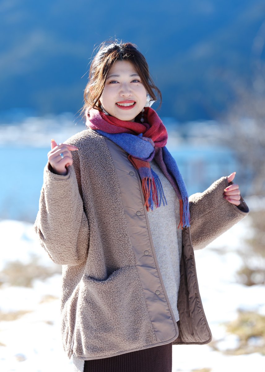 takatyan1933's tweet photo. 口紅、変えただけなのに

　@Yu__Ichijo
　　#余呉
 2025.1.18 https://t.co/7NeICeFUN2