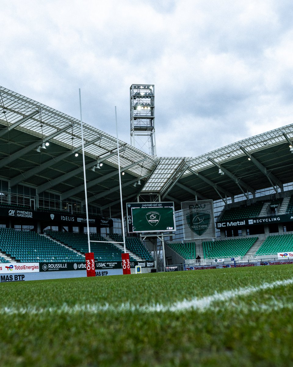 ASMOfficiel's tweet image. 📍 𝙎𝙩𝙖𝙙𝙚 𝙙𝙪 𝙃𝙖𝙢𝙚𝙖𝙪, 𝙋𝙖𝙪
#SPASM @top14rugby