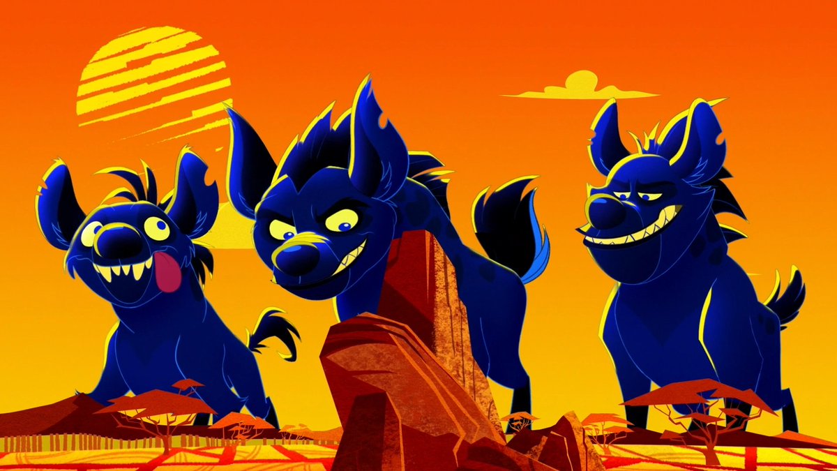 The Pride Lands : Belong to Hyenas.