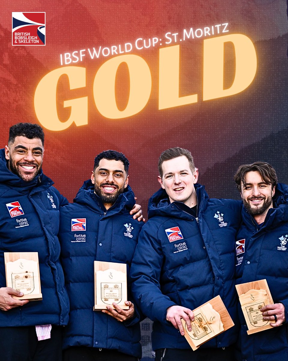 TEAM HALL GOLD 🥇

The boys have done it again 🔥 What a performance in St Moritz!

Second in the overall standings 🤩
