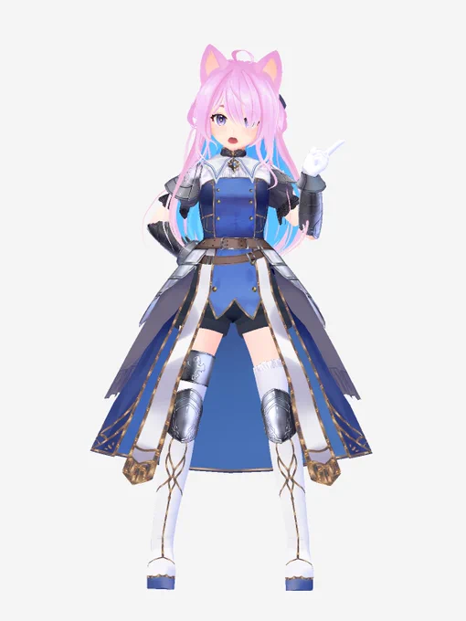 PixivFactoryの3Dプリントサービスが終了すると聞いて、YouTubeのコミュニティタブにメン限で新しい3Dプリント用のデータを置いといた!!でもなんかPC以降した時にデータが飛んじゃったみたいで昔の衣装がどっかいっちゃった!!どこいったの～～～!!!?? 