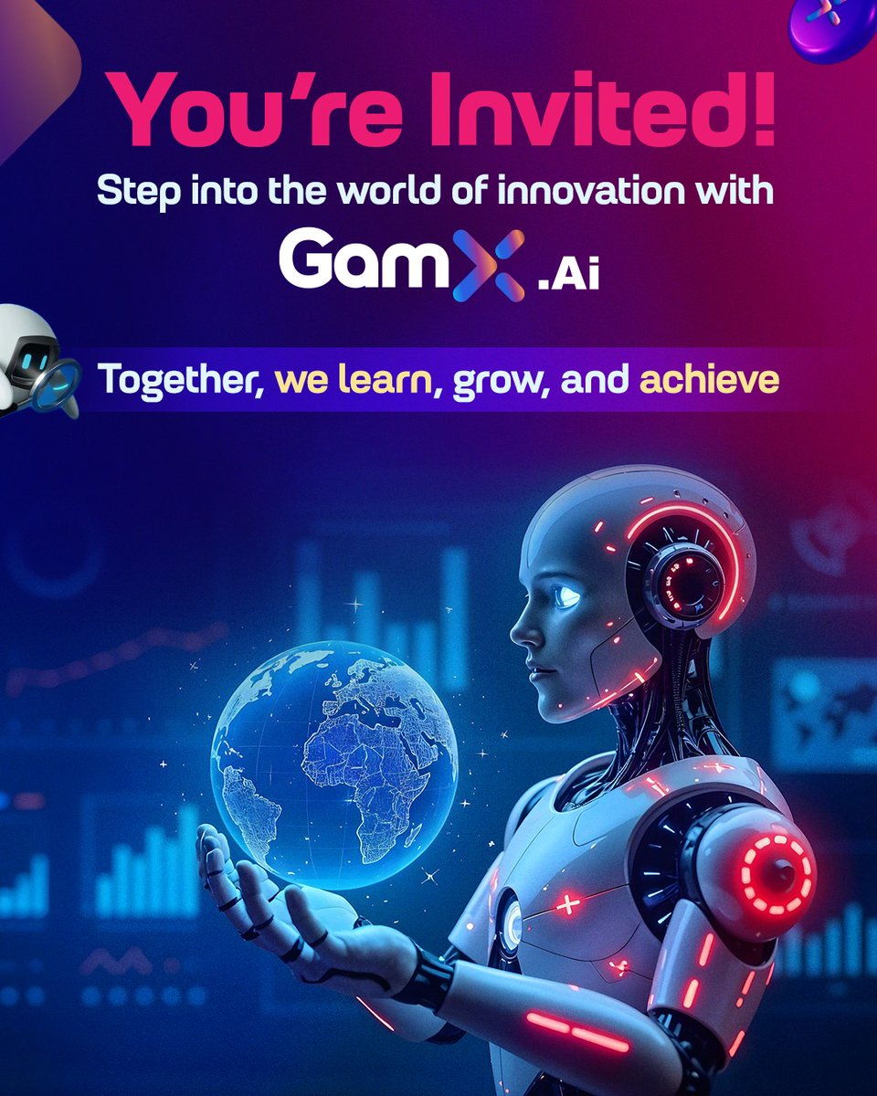 Gamx_Ai's tweet image. 👥 Join a community that’s shaping the future of gaming and ai. Join us now. 

#Community #GamxAi #Gamx #AiCommunity #JoinNow
